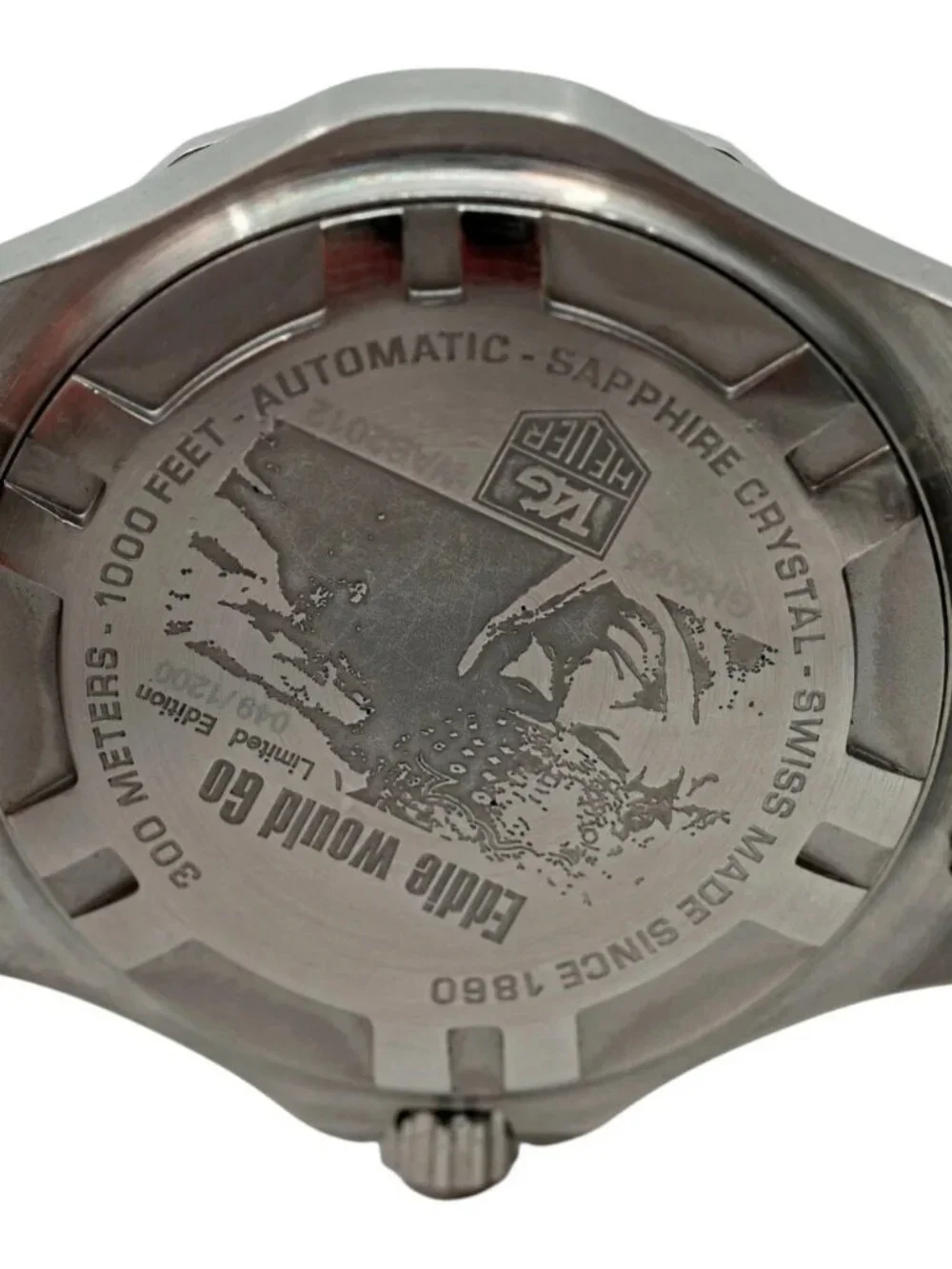 Tag Heuer 41mm Men's Aquaracer Eddie Aikau Limited Edition Watch! Ref: WAB2012!